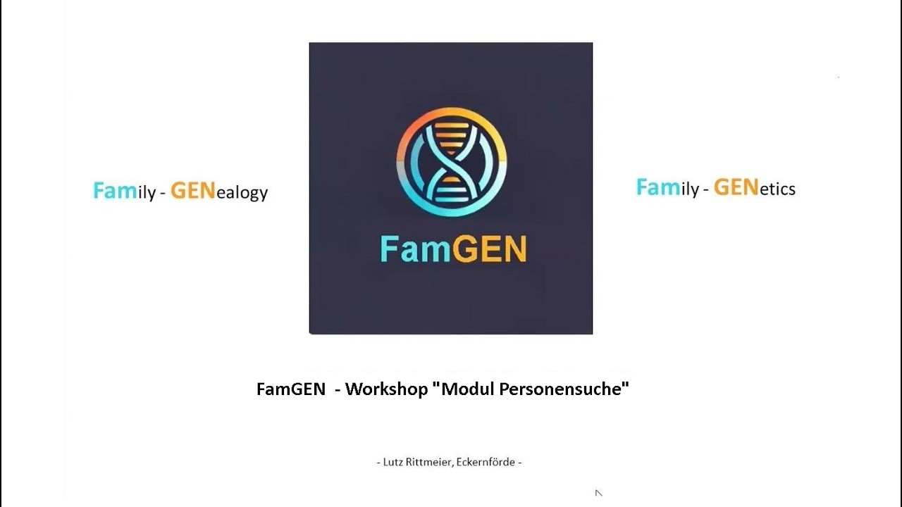 FamGEN - Modul