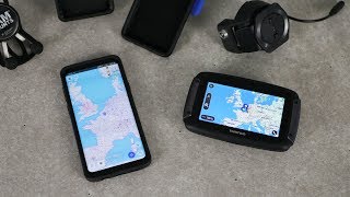 GPS moto dédié ou smartphone avec application GPS : que choisir ?