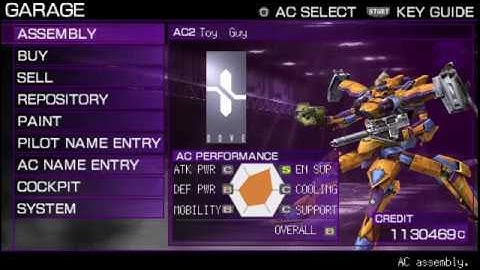 Armored Core Silent Line Portable - Ocean Breaker AI Arena (NO MISSILES)