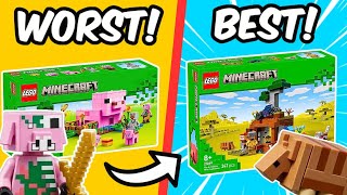 The BEST LEGO Minecraft Sets from 2025...