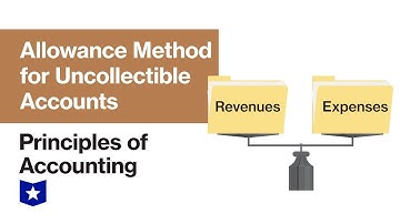 Allowance Method for Uncollectible Accounts | Principles of Accounting
