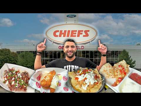 I tried every food in an NFL stadium
