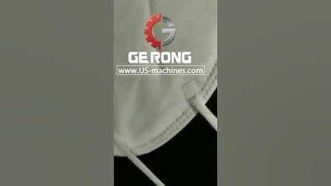 Semi automatic face mask KN95 ear loop ultrasonic welding machine wer loop welder testing video