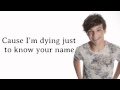 One Direction - One Thing ( Lyrics + Pictures ).mp4
