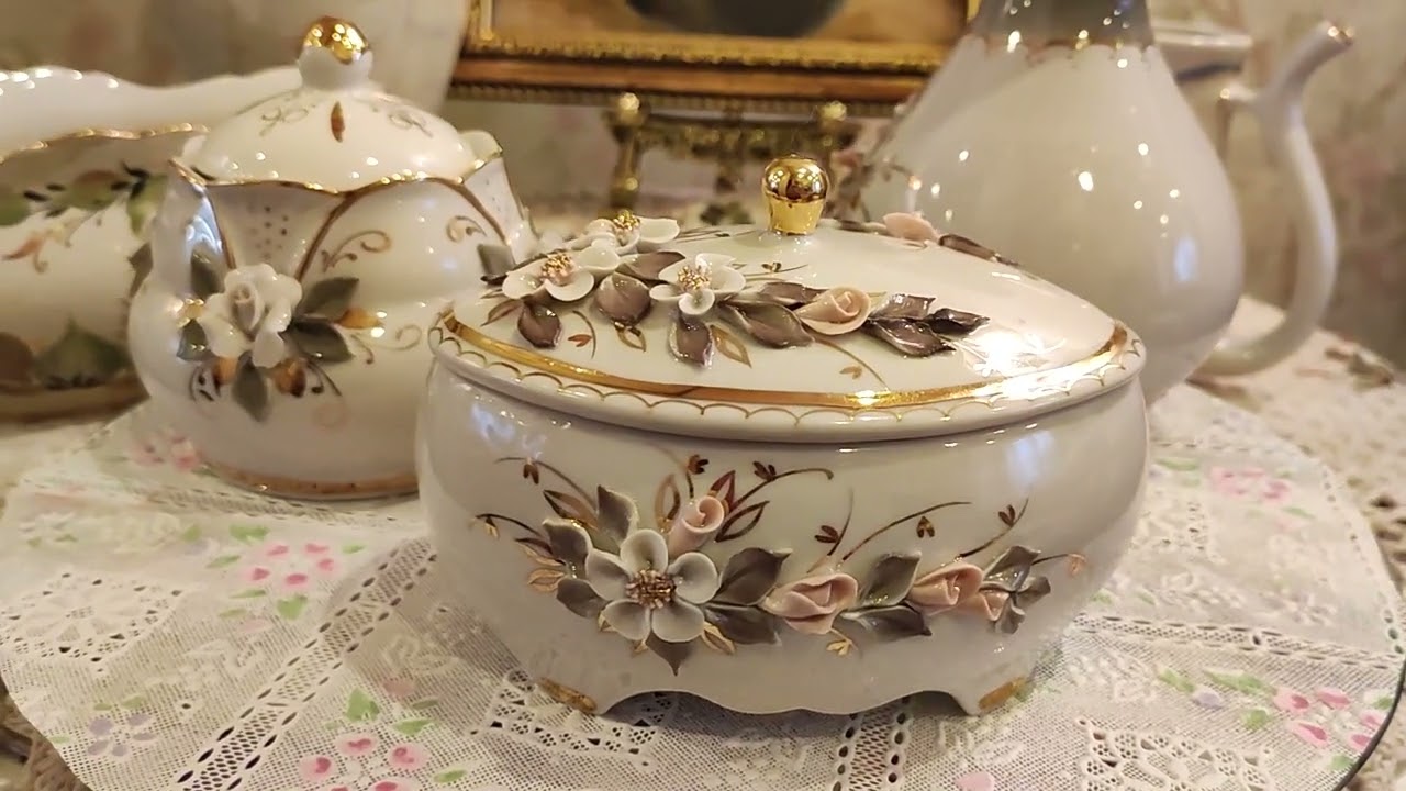 Кисловодский🌸🌸🌸Фарфор🌸Золотые руки мастеров 🙏🌸🌸