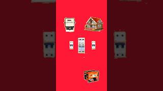 How to install a mcb changeover switch in house _housewiring _electrical _connection