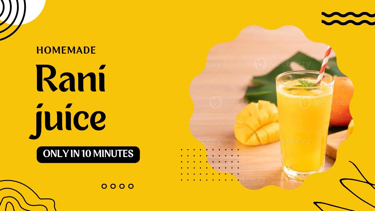 How to make rani juice at home Rani juice banane ka tarika YouTube