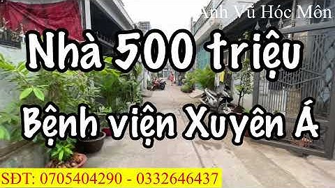 BÁN NHÀ CỦ CHI 500 TRIỆU TRỌN GÓI CHÍNH CHỦ 4X20 1 LẦU BAO CÔNG CHỨNG LIÊN HỆ NGAY ANH VŨ