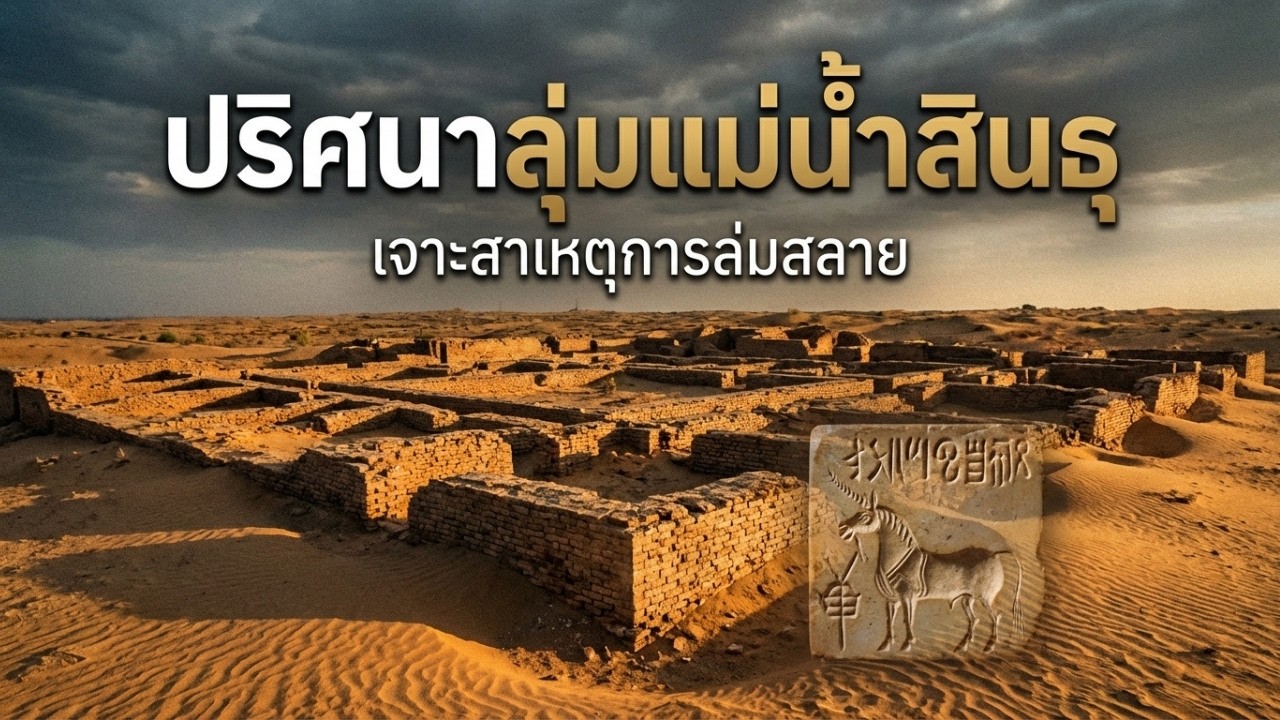 หลักฐานใหม่เผยสาเหตุการล่มสลาย ของอารยธรรมลุ่มแม่น้ำสินธุ