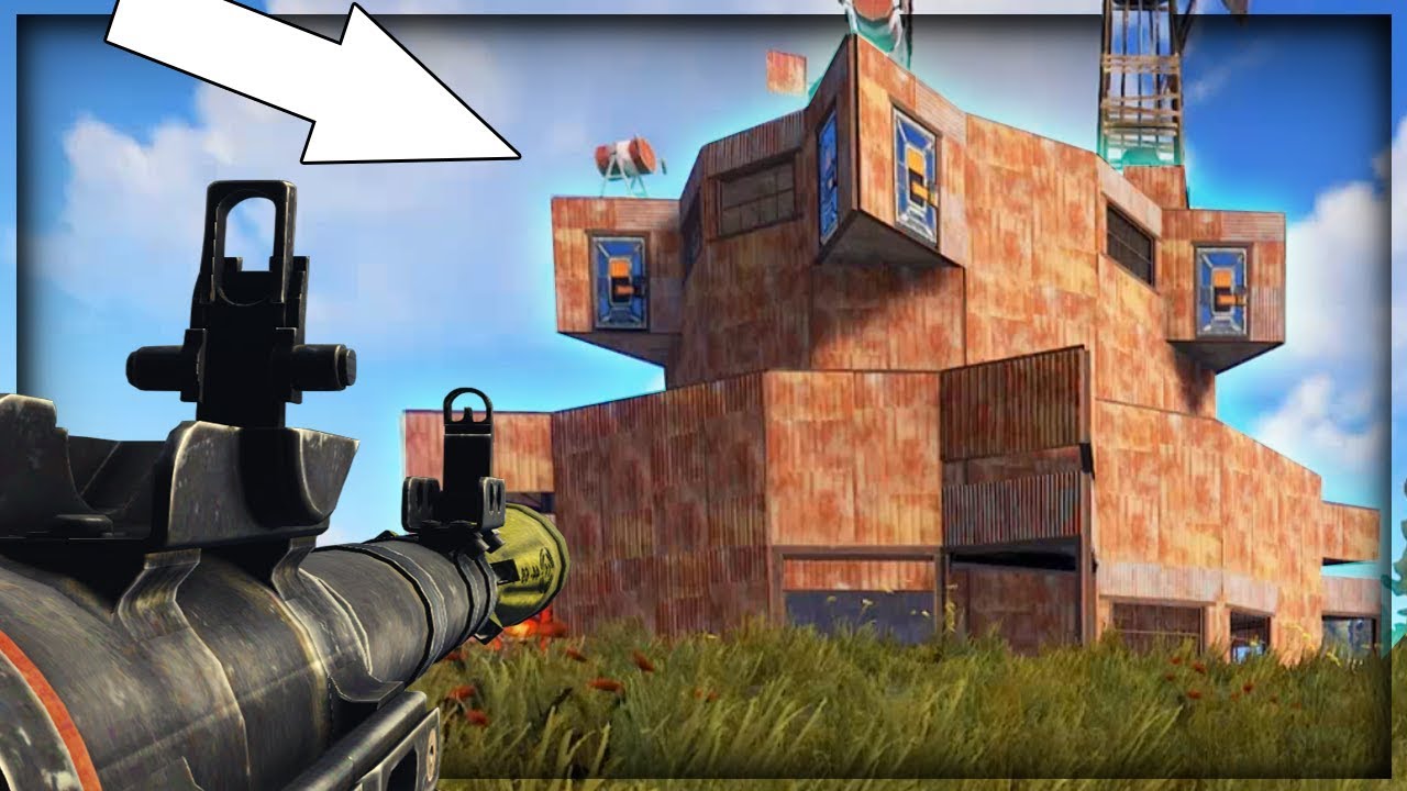 【DE JuN】RUST – 爆笑！堡壘主人下線忘記關門？！直接開抄！！