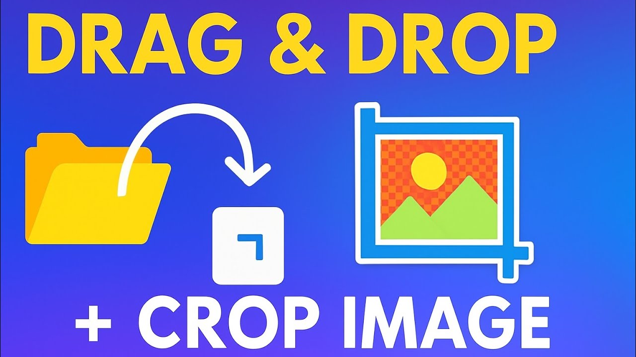 Quick guide to drag and drop image upload and cropping in JS