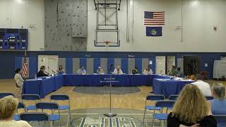 MSAD#49 School Board Meeting 09/01/2022