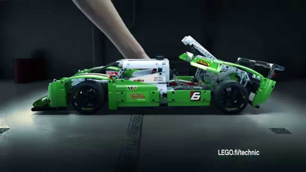 LEGO® Technic - 24 Hours Race Car (Suomi) - YouTube
