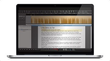 Narrator tutorial - Sync text & audio 1