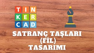 TINKERCAD SATRANÇ TAŞLARI (FİL) TASARIMI screenshot 2