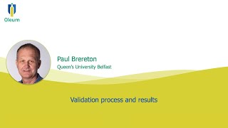 OLEUM Final Conference – Day 2: Validation process and results