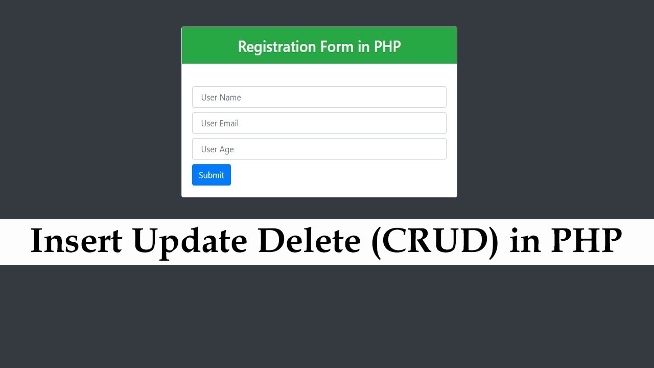 Insert or update. Update delete. Delete button html. User php зеленые. User php.