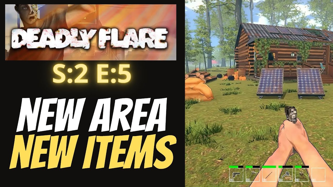 DEADLY FLARE (Gameplay) S:2 E:5 - New Area, New Items