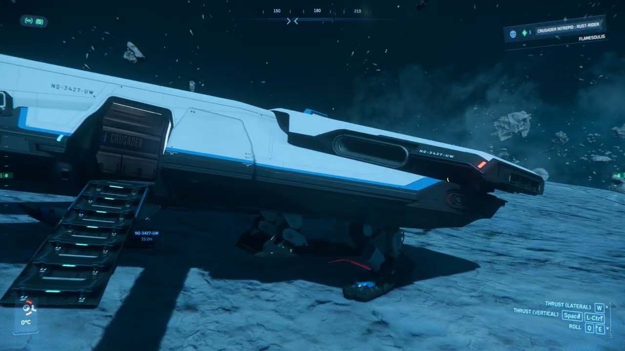 Star Citizen Testing Levsky 's Gravity