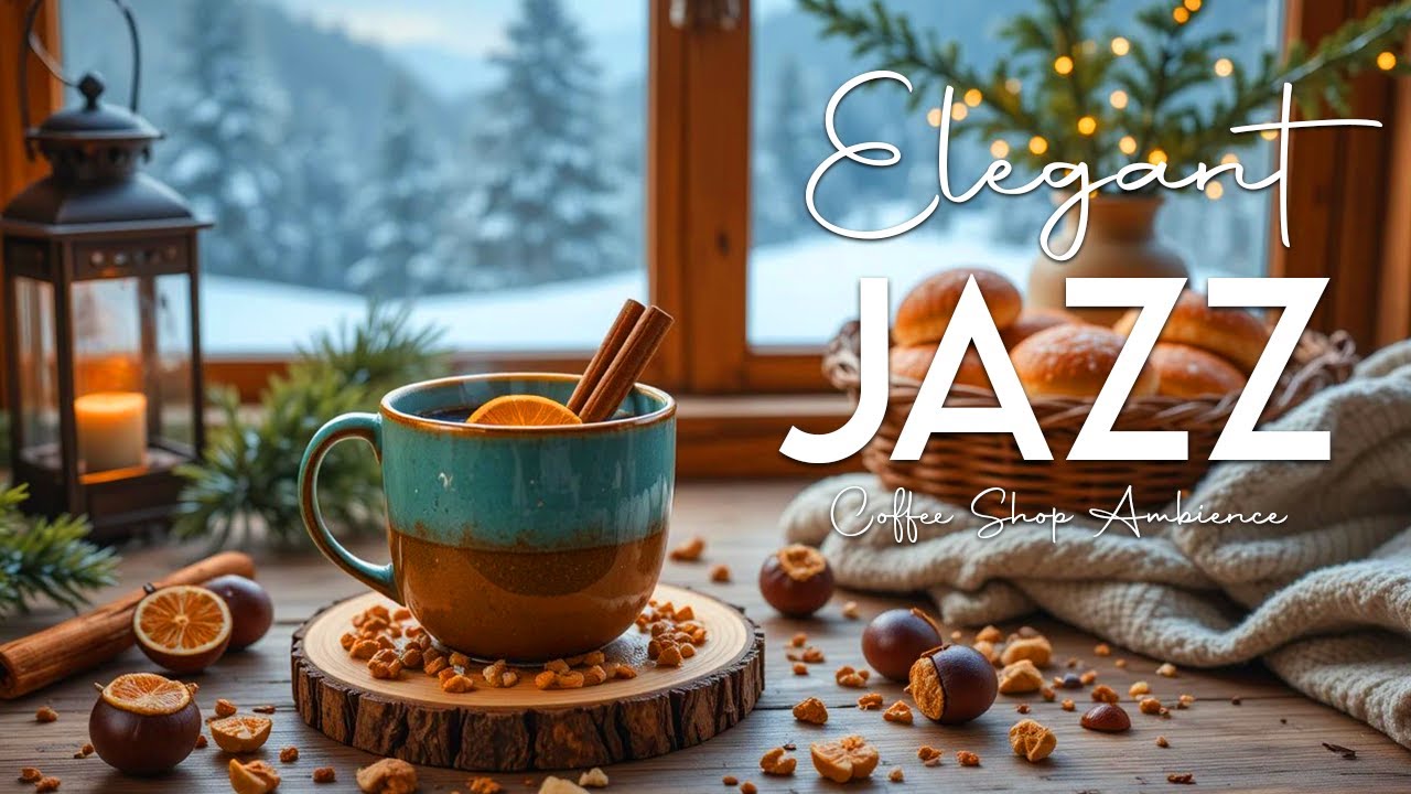 Elegant Jazz Music ☀️ Soft Morning Coffee Bossa Nova for Peaceful Work and Positive Energy