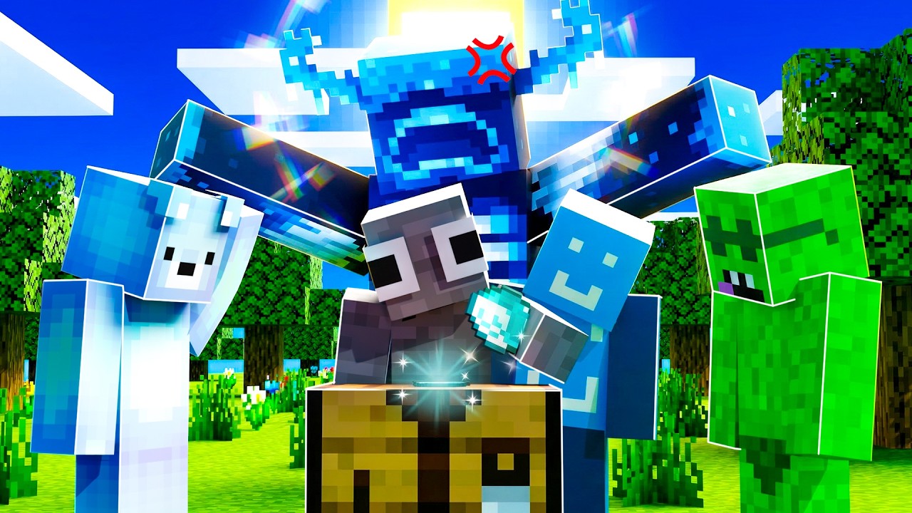 Minecraft But Crafting Spawns a Random Mob - YouTube