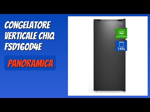 RECENSIONE (2025) : Congelatore Verticale CHiQ FSD160D4E. DETTAGLI