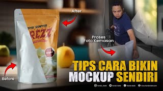 Cara Bikin Mockup Sendiri Dari Pemotretan Sampai Proses Editing
