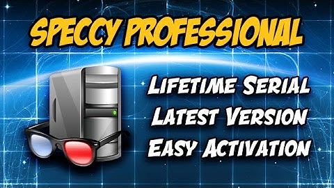 📥 Speccy Professional  v1.32 | Complete info about our system + temps and more!