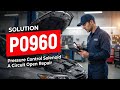 HOW TO FIX P0960 OBD II ERROR CODE - Pressure Control Solenoid A Circuit Open Repair