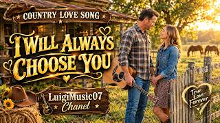 I WILL ALWAYS CHOOSE YOU [LuigiMusic07] Male Vocal | Country Love Song