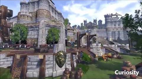 WoW Stormwind created in Unreal Engine 4