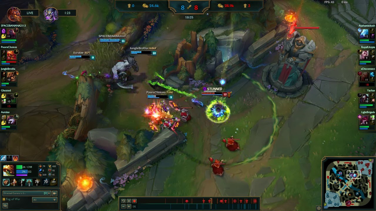 Classic Anivia 1 VS 4 Wreckage