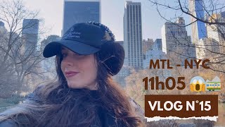 MONTREAL-NEW-YORK 11H05 - PARTIE 1