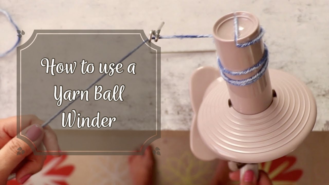 Yarn Ball Winder - GATHER Textiles Inc.