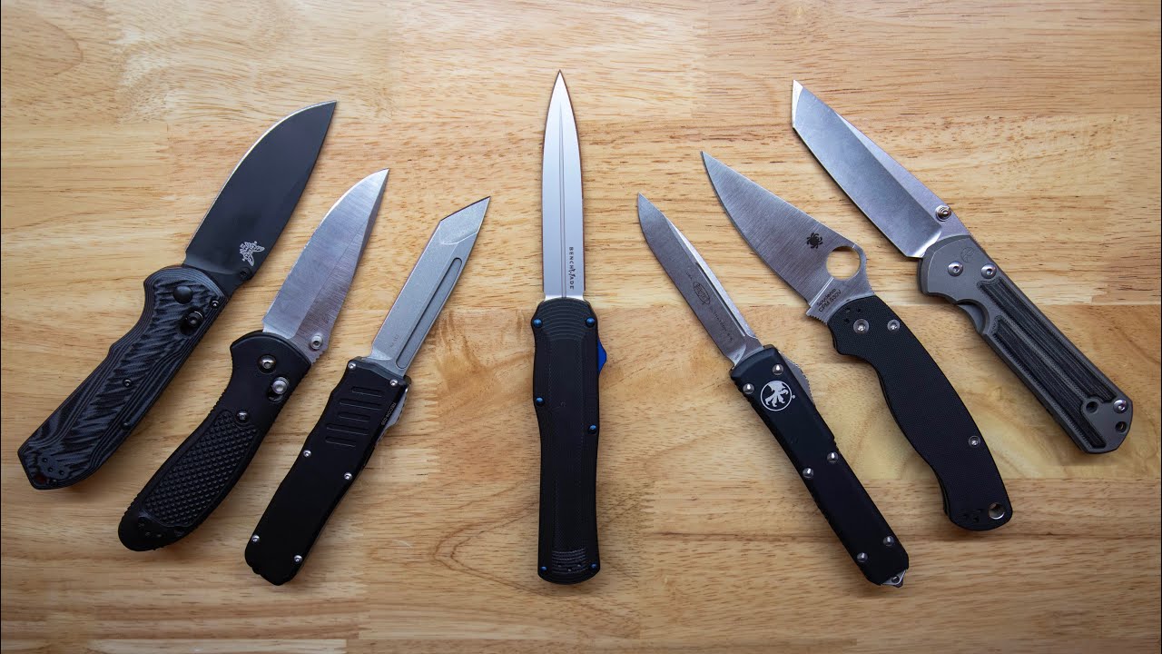 Benchmade 3400 Autocrat Lightweight OTF Switchblade YouTube