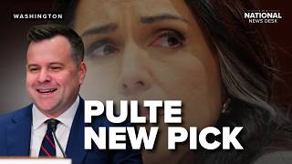 Trumps New Dni Pick Pulte  Antiweaponization Fund Dropped