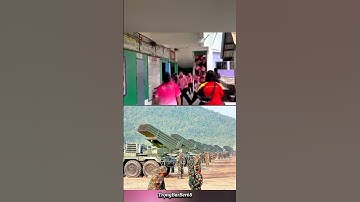 CÁC EM HỌC SINH KHI NGE CÒI BÁO ĐỘNG CHẠY XUỐNG HẦM TRÚ ĐẠN