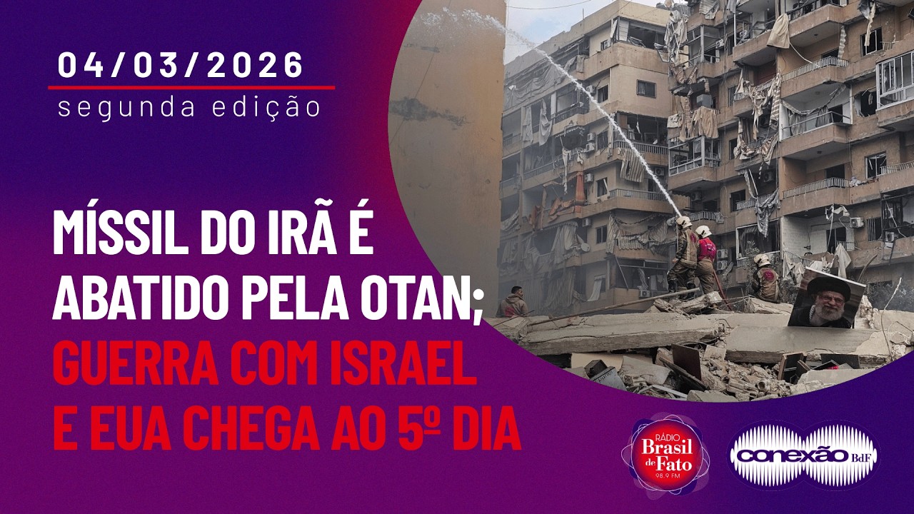 Míssil do Irã é abatido pela Otan; guerra com Israel e EUA chega ao 5º dia | Conexão BdF - 2ª Edição