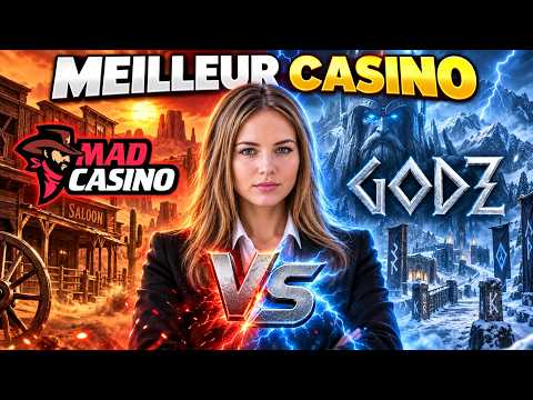Casino en ligne meilleur choix MadCasino GODZ
