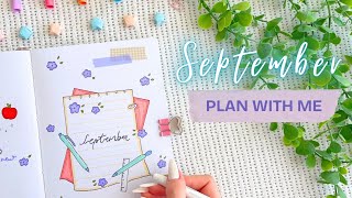 Information 📚 September Plan With Me - Easy Back To School Theme | Bullet Journal Guide