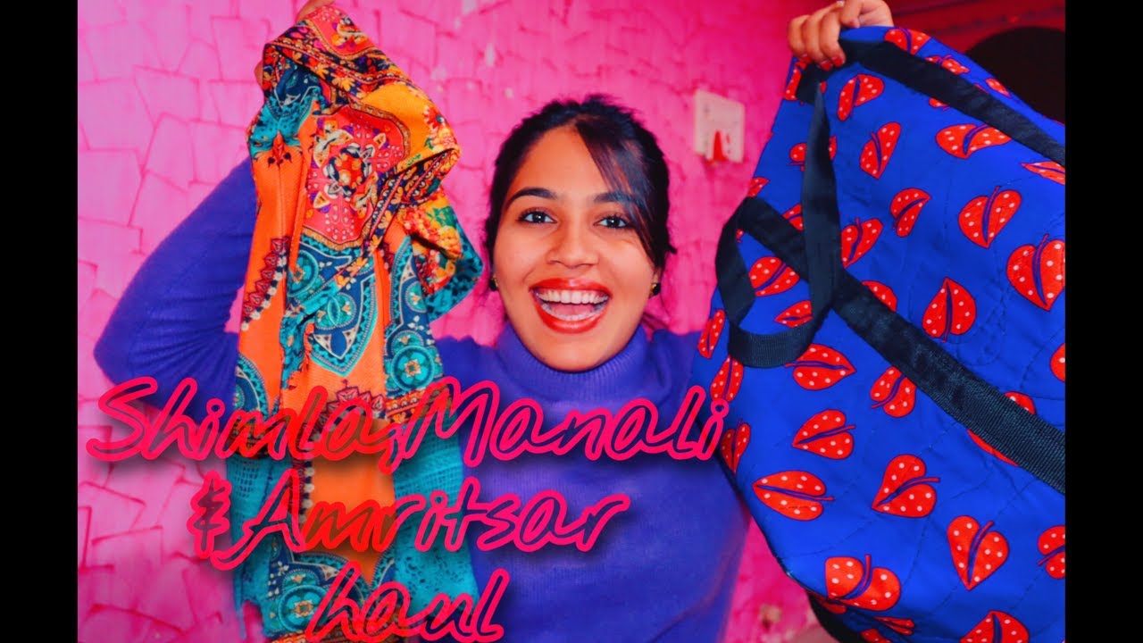 huge Shimla haul🛍😍 
