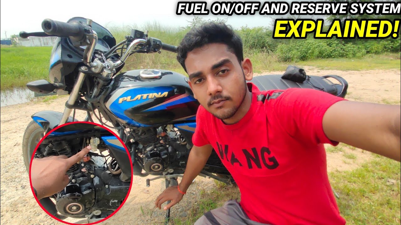 Bike Reserve Fuel On/Off Switch Full Explained In Platina 110 YouTube