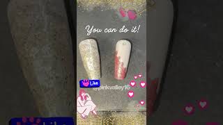 DIY gel nail art  #naildesigns #aesthetic #catseye   #2026 #newyear #diy