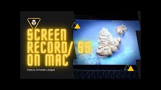 Screen Recording on mac no app required