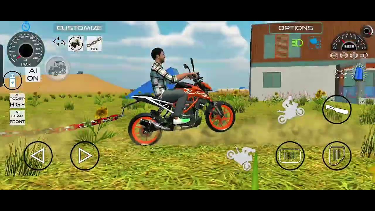 KTM Bike vs YAMAHA Dekhte he Kon Jitega😱🎮 || Game Play || Indian Vehicles Simulator game🎮