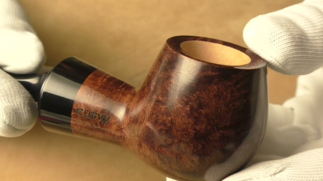 Al Pascià Curvy 02 Walnut - Reverse Calabash