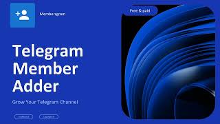 Add Telegram Member !  free or paid ? screenshot 4