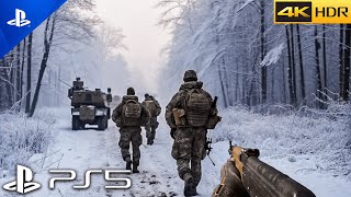 Battle Of The Bulge | Immersive Realistic ULTRA Graphics Gameplay[4K 60FPS HDR]PS5 Call of Duty