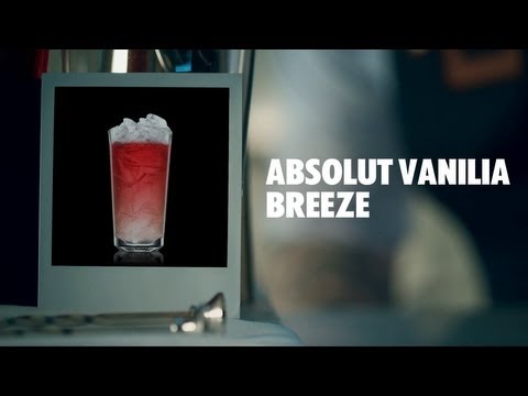 ABSOLUT VANILIA BREEZE DRINK RECIPE - HOW TO MIX