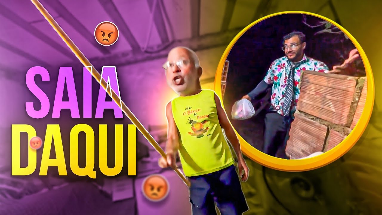 REI DO DANONE BOTOU DIDINHO PRA CORRER DE SUA CASA | REI DO DANONE